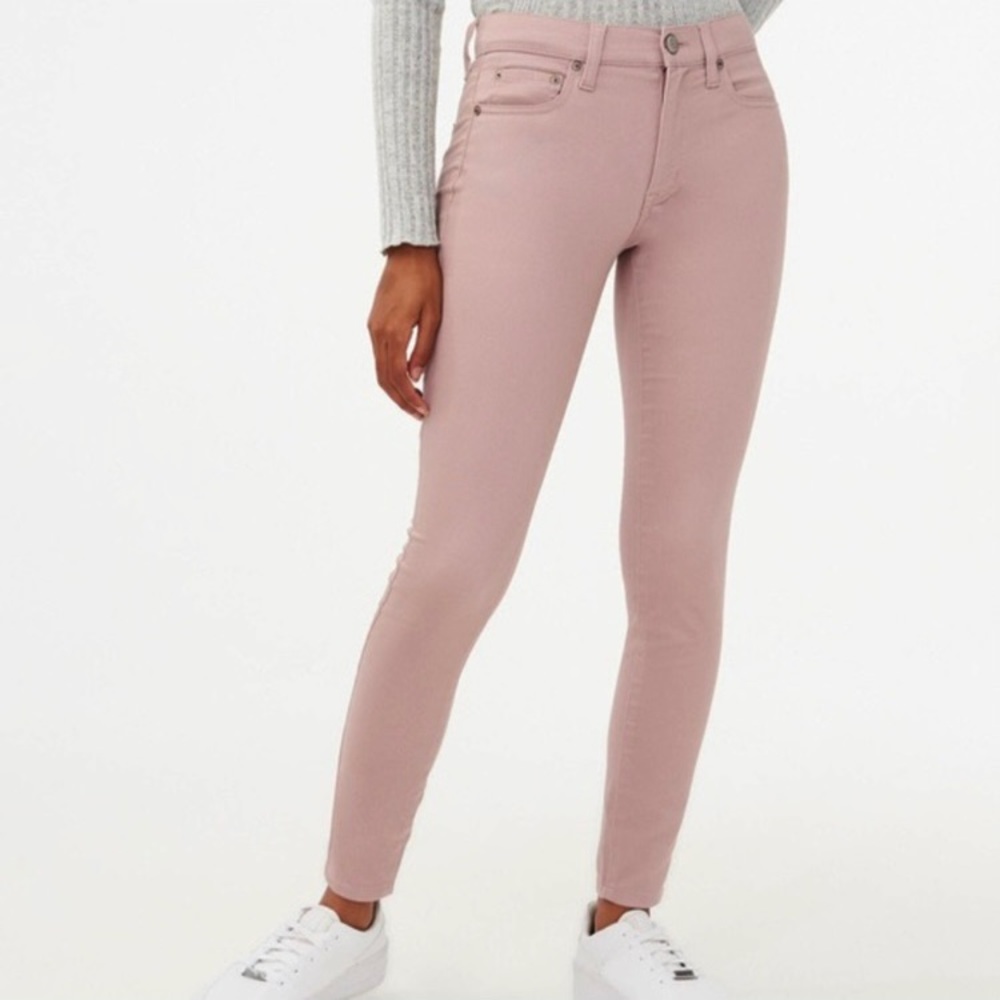 Aeropostale Women’s Denim High Waisted Jegging Jeans Size 10 Blush Pink